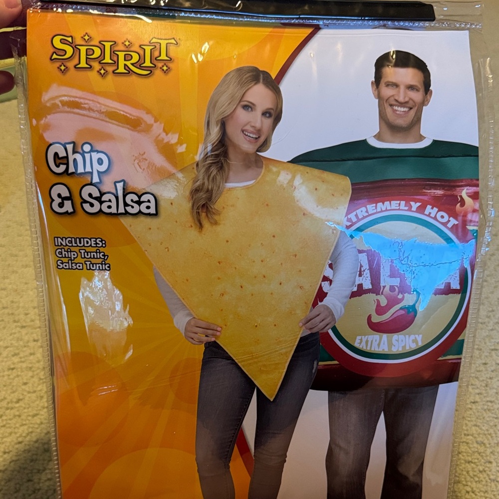 Spirit Chip & Salsa Costume Set - Yellow and Red